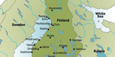 Mapa do acampamento Finlândia
