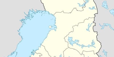 Finlândia mapa de localização