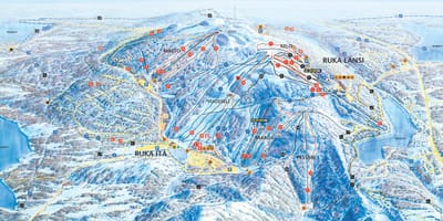 Mapa de ruka Finlândia